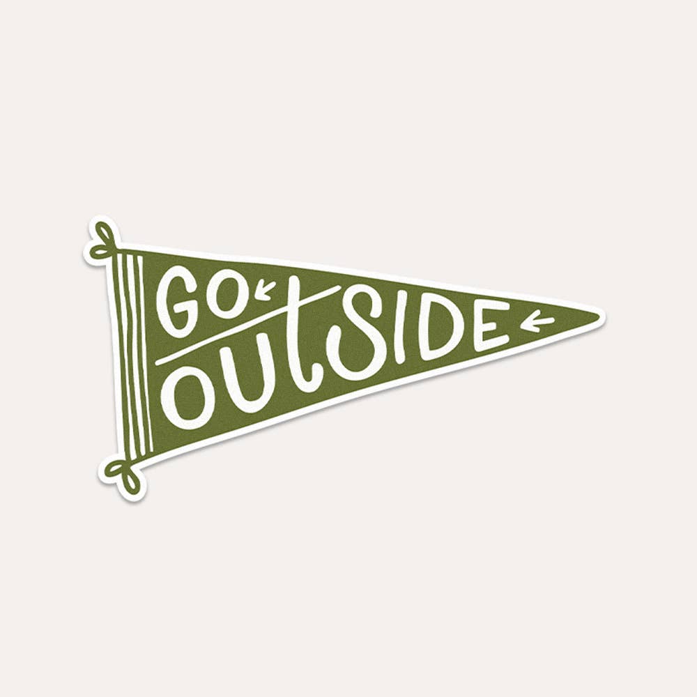 Go Outside - Vinyl Sticker