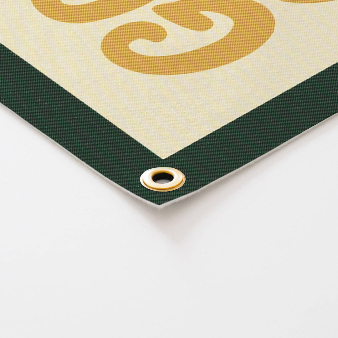 Go Play Outside Felt Camp Flag