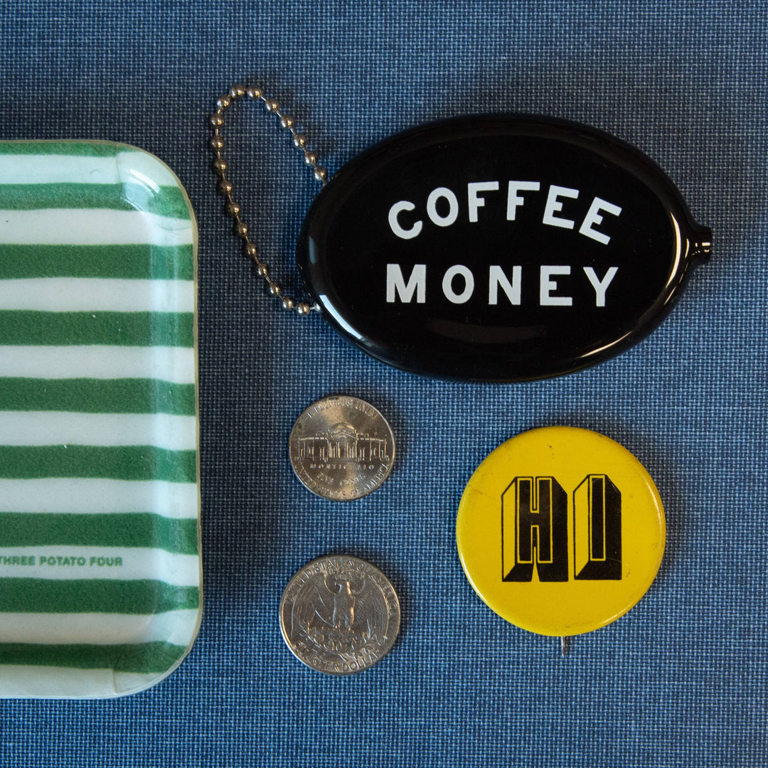 Coffee Money Retro Coin Pouch