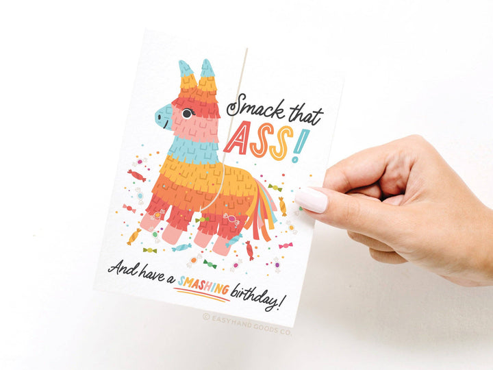 Smack That Ass Piñata Greeting Card