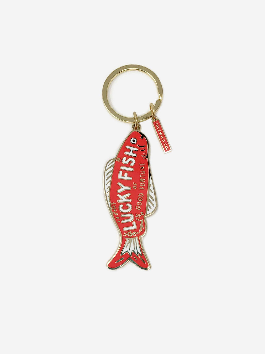 Enamel Keychain | Good Fortune Fish