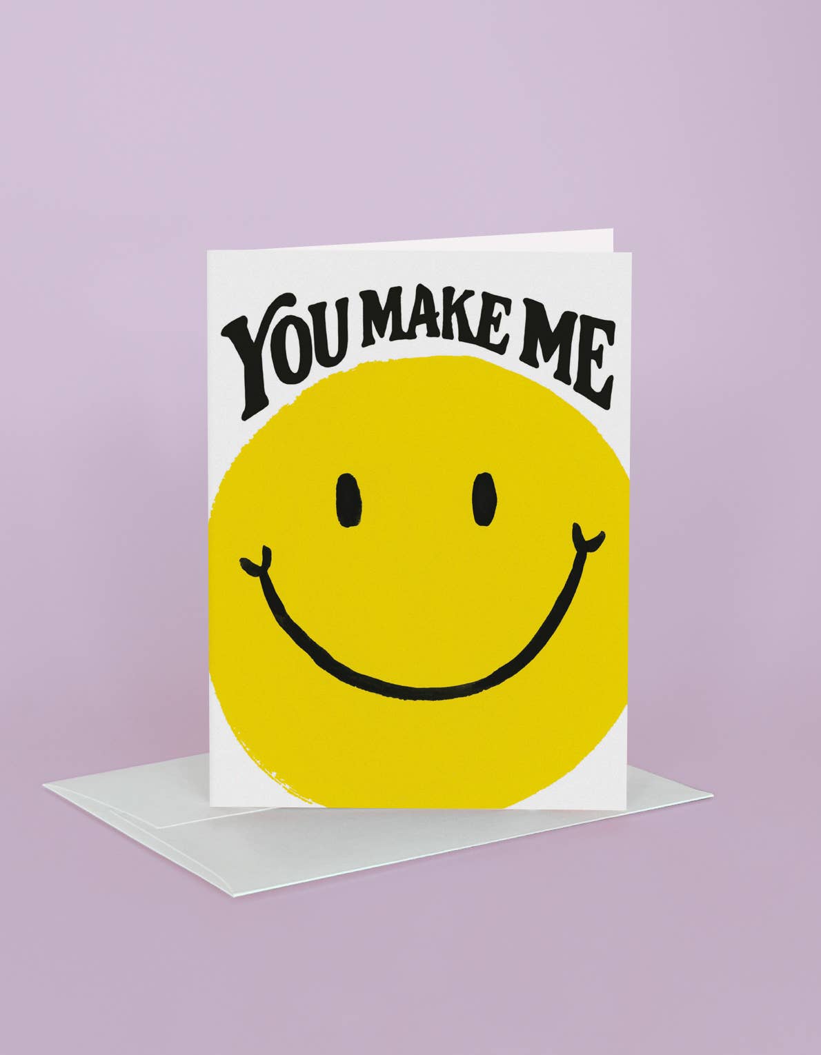 Smile Greeting Card – Nothing Happier