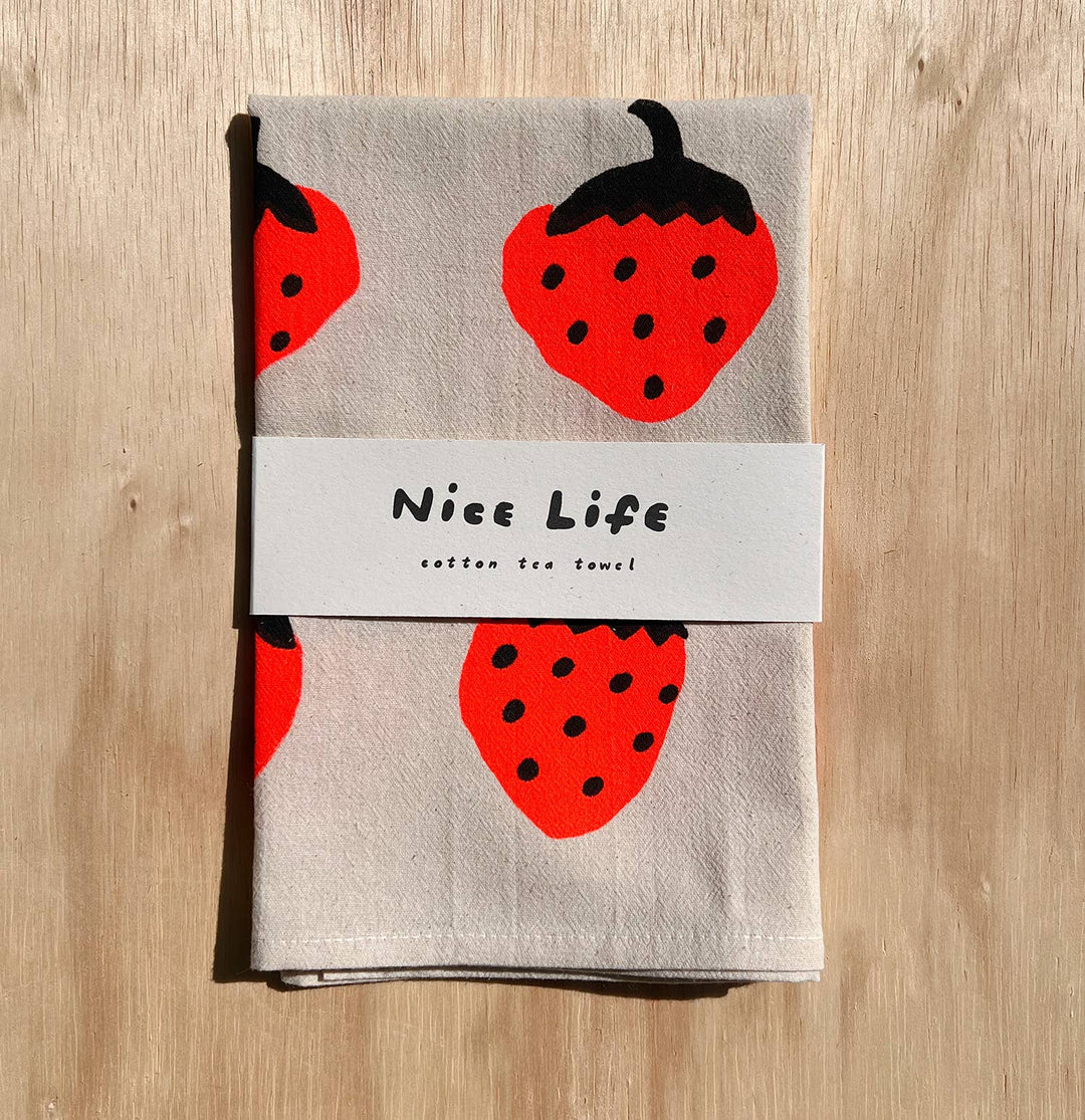 Strawberry Tea Towel