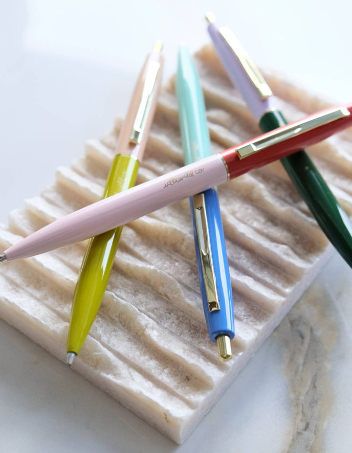 Retro Pen Set of Four | Rainbow