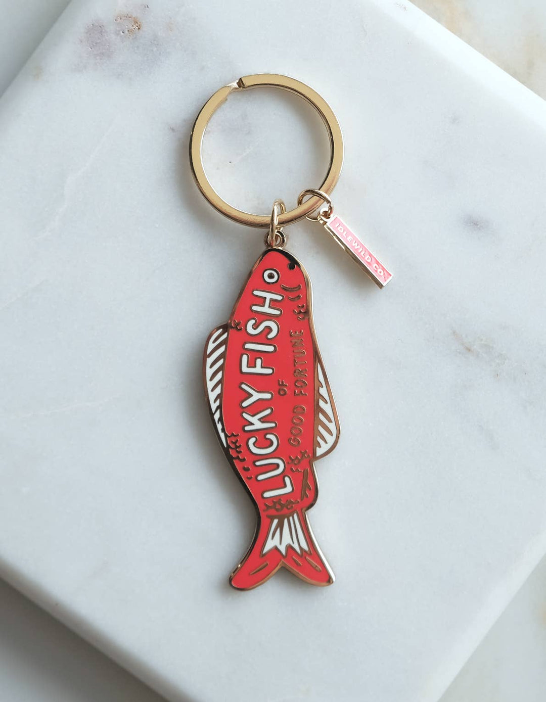 Enamel Keychain | Good Fortune Fish