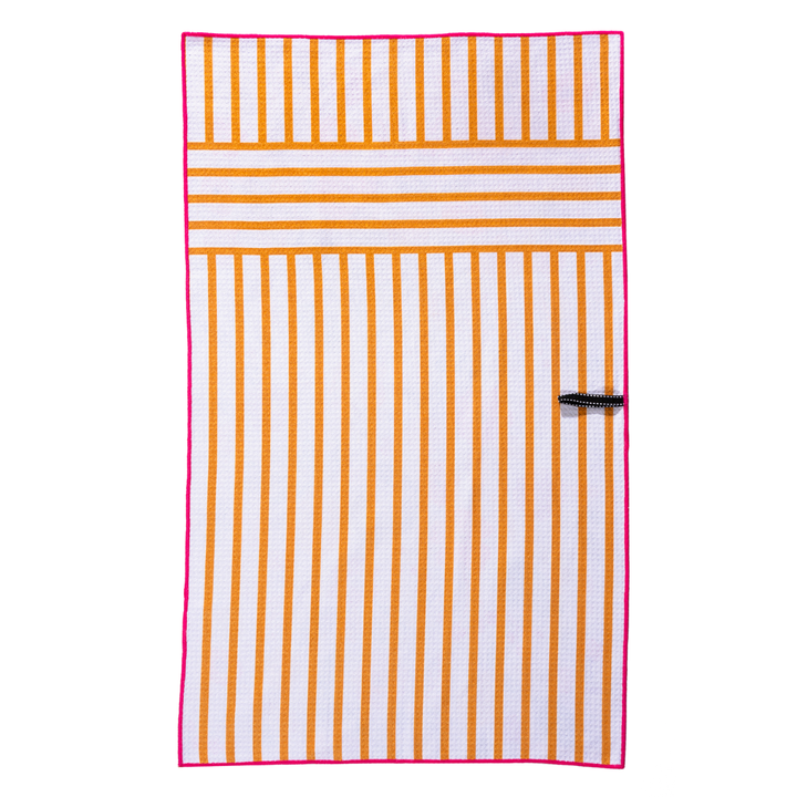 Wildflower Waffle Weave Microfiber Kitchen Towel