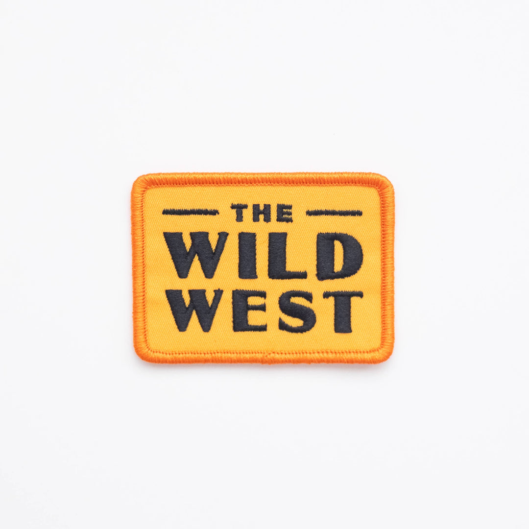 The Wild West Embroidered Iron on Patch