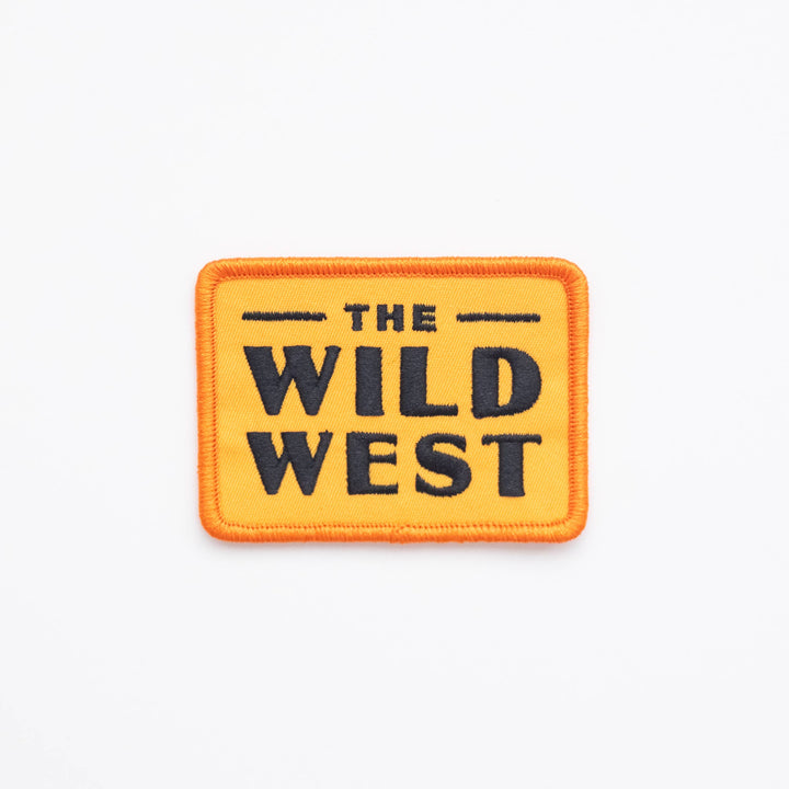 The Wild West Embroidered Iron on Patch
