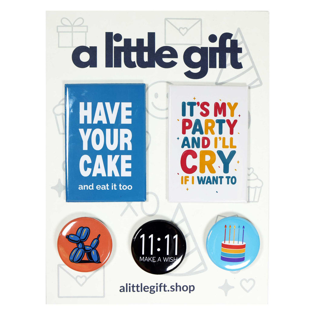 Birthday Celebration Magnet Gift Set