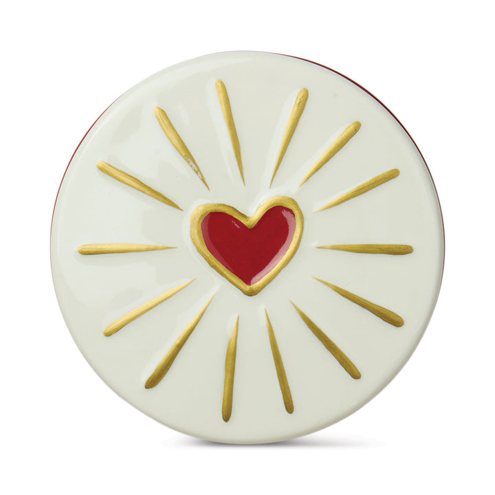 Wild Fig Rose Ceramic Candle