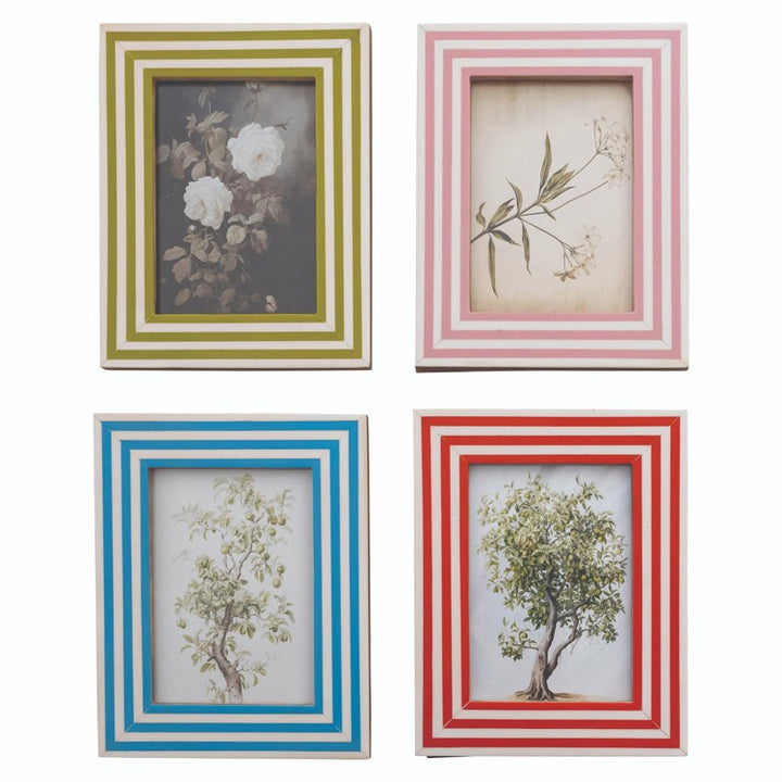 Colorblock Striped 5x7 Photo Frame