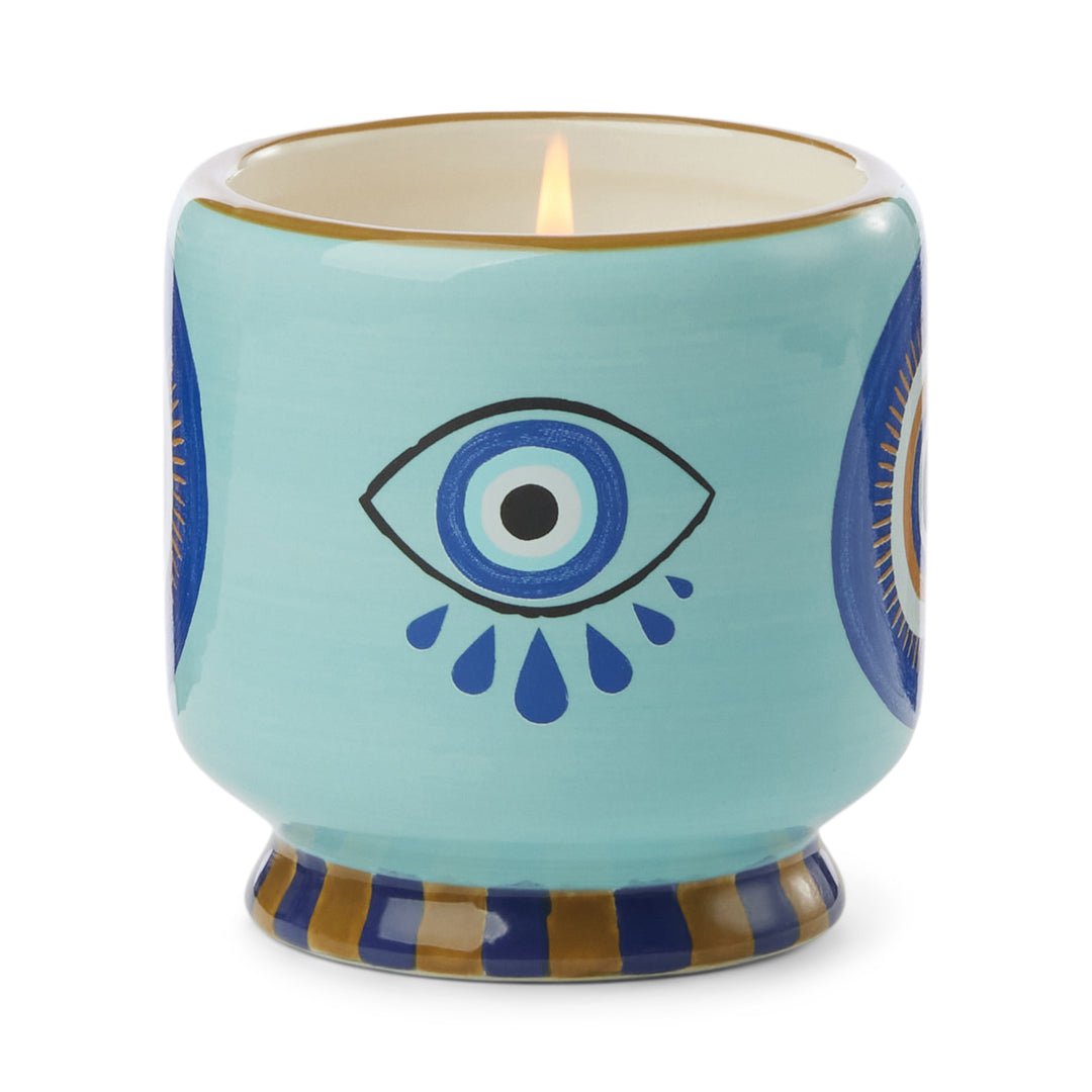 Evil Eye Ceramic Candle 8 oz