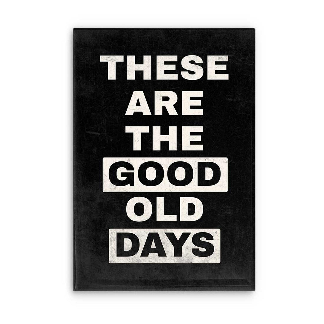 These Are the Good Old Days Magnet