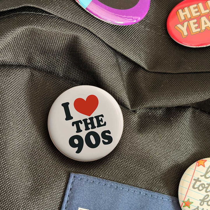 I ❤️ The 90s Button
