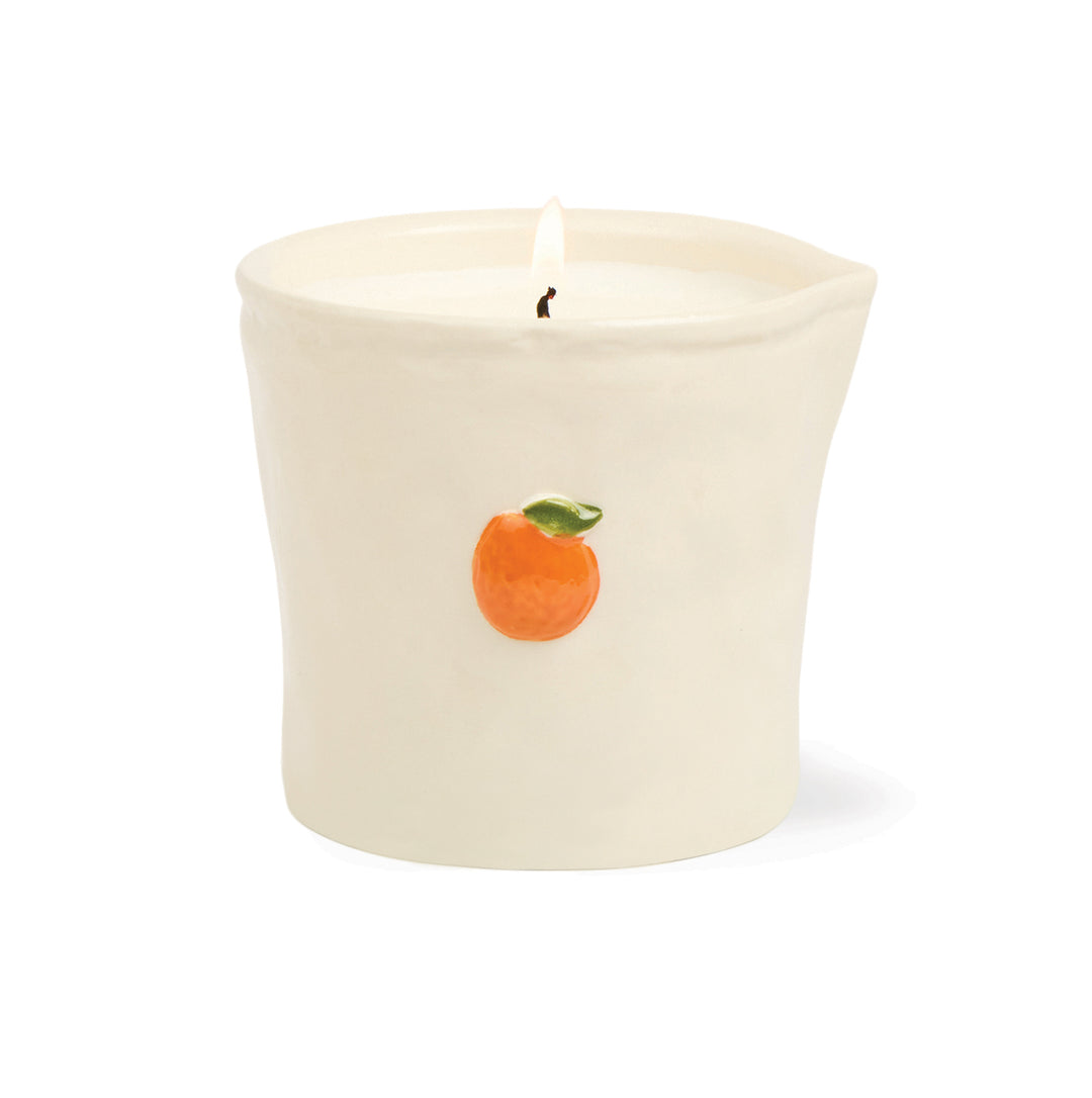 Orange Citrus Ceramic Candle 8 oz
