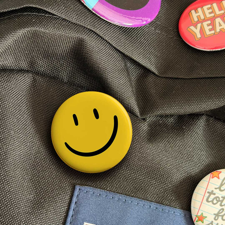 Smiley Face Button
