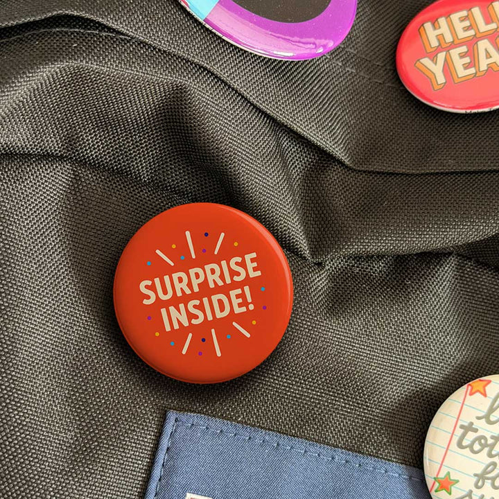 Surprise Inside! Button
