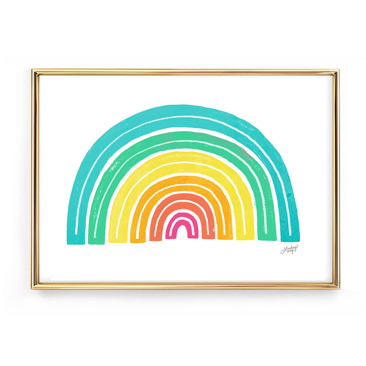 Single Rainbow - 5x7 Art Print