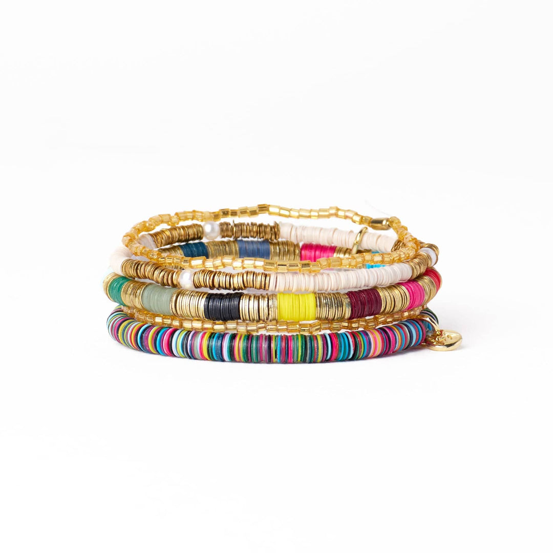 Grace Bracelet Stack of 5 - Multi