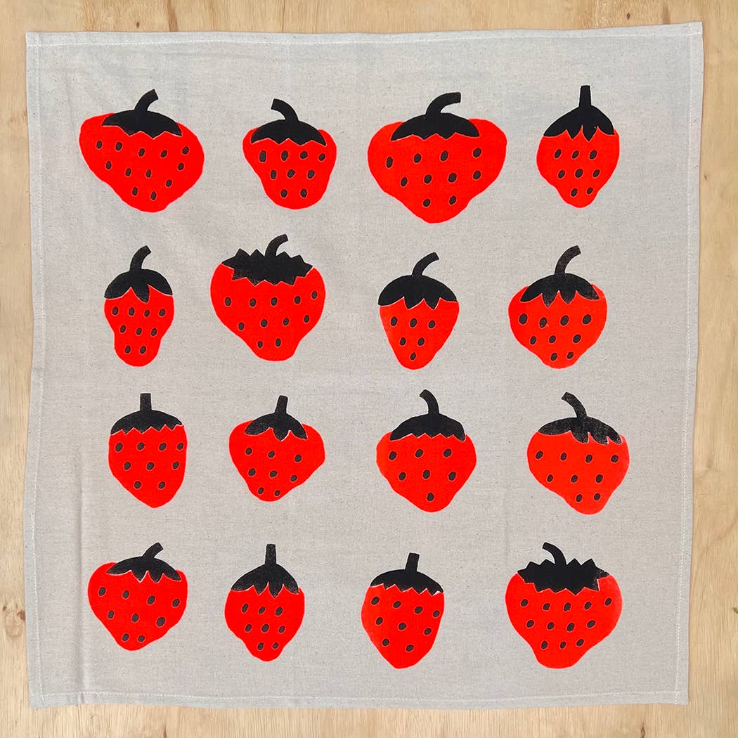 Strawberry Tea Towel