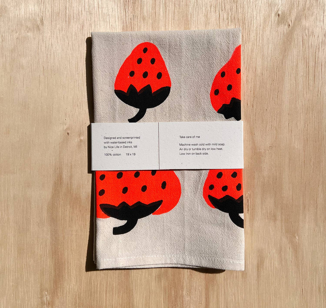 Strawberry Tea Towel