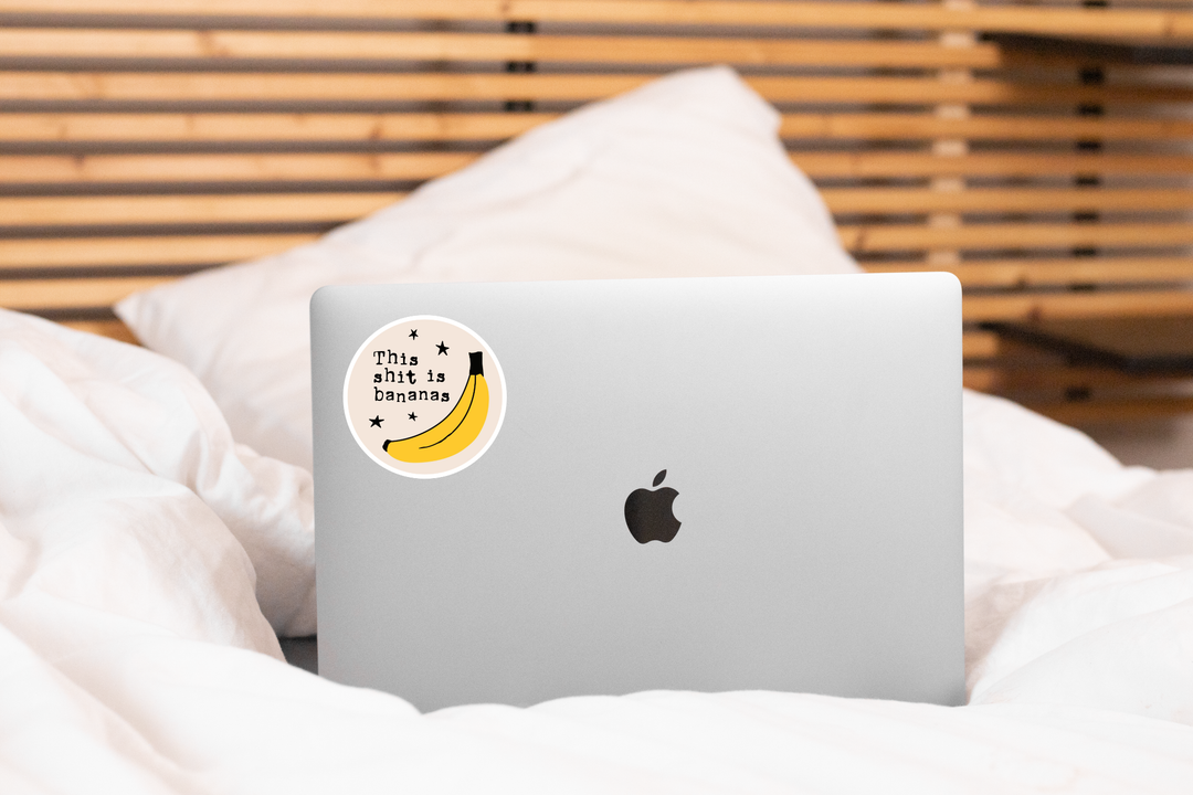 This Shit is Bananas Sticker