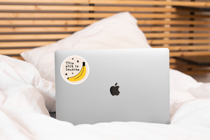 This Shit is Bananas Sticker