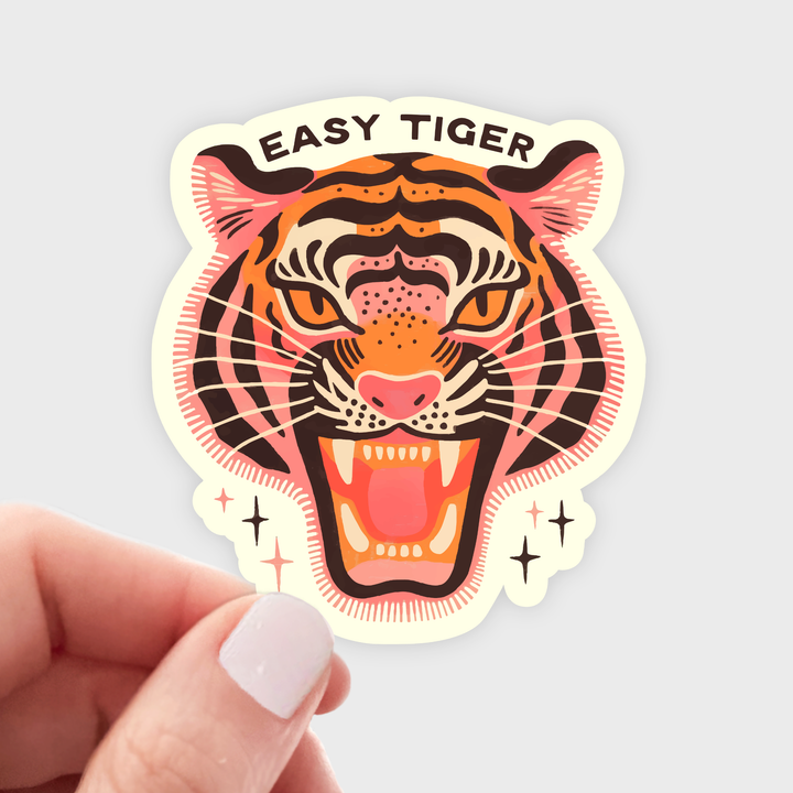 Easy Tiger Sticker
