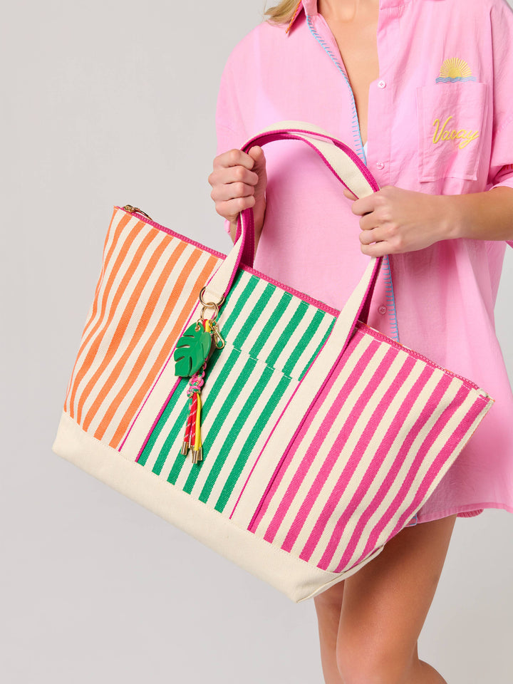 Port Stripe Tote